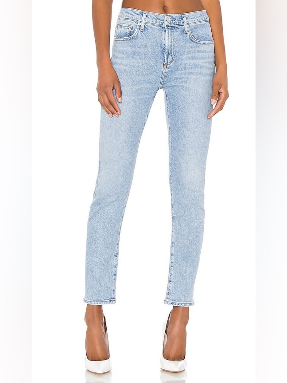 AGOLDE Toni Mid Rise Skinny in Daylight - 30